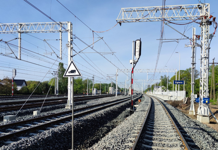 tor, infrastruktura kolejowa, Zgierz