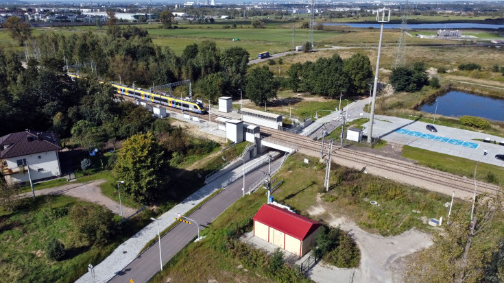 przejazd kolejowo-drogowy, E30, Kokotów, nowa infrastruktura