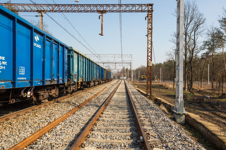 modernizacja, pociąg towarowy, Toszek Północ, Rudziniec Gliwicki, Stare Koźle, LK681