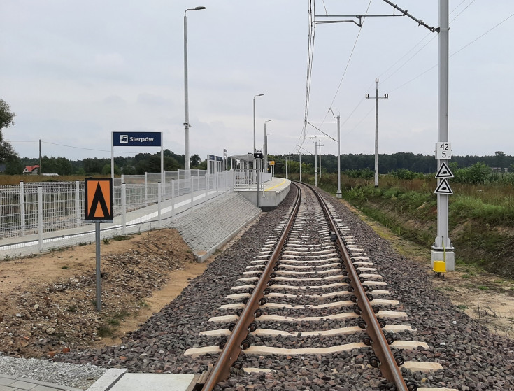 Łęczyca, nowa infrastruktura pasażerska, Sierpów