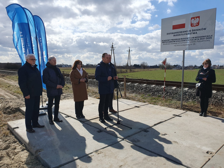 nowy przystanek, briefing prasowy, plac budowy, Weber Rafał, Mielec Południowy