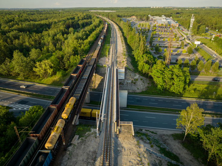 POIiŚ 2014-2020, transport towarowy, województwo śląskie