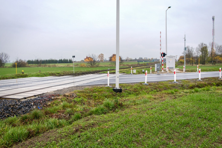 przejazd kolejowo-drogowy, POIiŚ 2014-2020, wielkopolskie, Gołańcz, modernizacja przejazdu