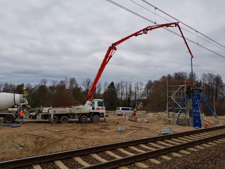 wiadukt, CMK, ERTMS, GSM-R, 200 km/h, nowa infrastruktura, Motyczno