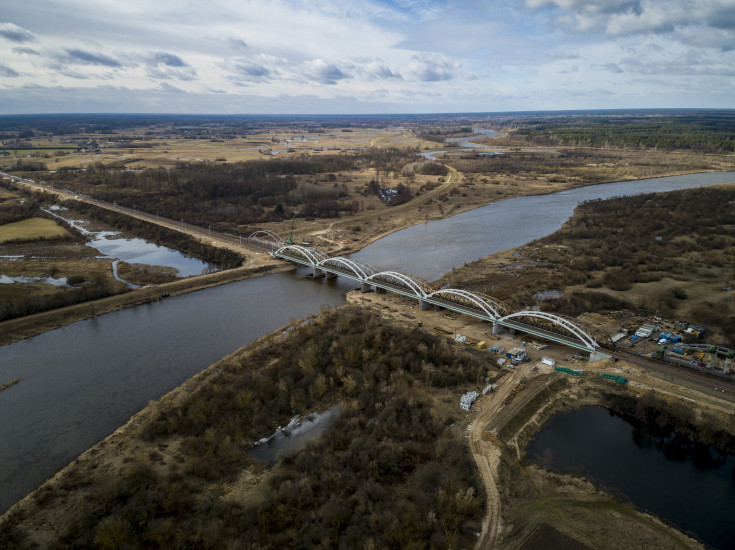 E75, Rail Baltica, CEF, most na Bugu