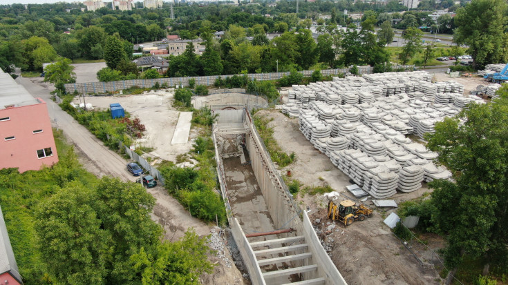 Łódź Żabieniec, Łódź Fabryczna, Łódź Kaliska, alomeracja łódzka, budowa tunelu