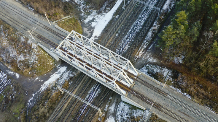 POIiŚ 2014-2020, Toszek Północ, Rudziniec Gliwicki, Paczyna, nowy wiadukt kolejowy