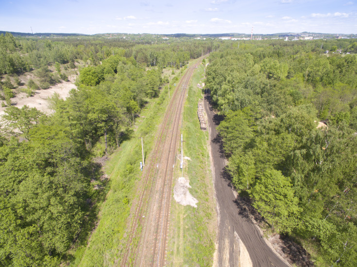 Trzebinia, Oświęcim, LK93, Czechowice-Dziedzice, prace na linii