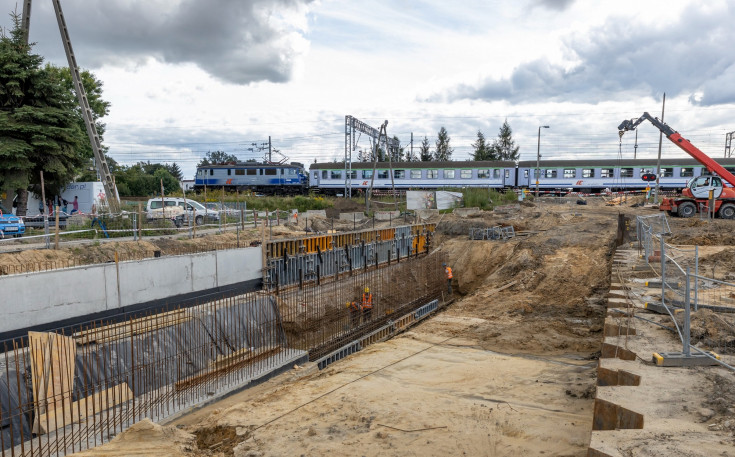 prace budowlane, nowa infrastruktura, Gałkówek, nowe skrzyżowanie bezkolizyjne