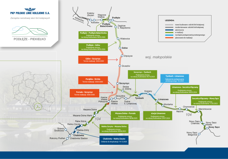 mapa, podpisanie umowy, Gdów, www.podleze-piekielko.pl