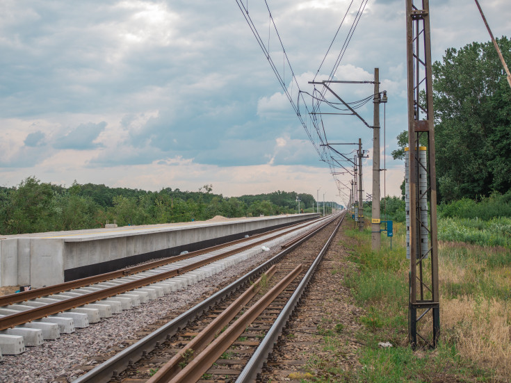 Sadowne, E75, Rail Baltica, CEF, Białystok Bacieczki, Czyżew