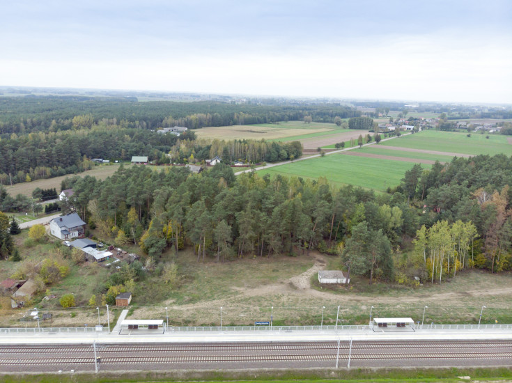 E75, Rail Baltica, CEF, nowy przystanek, Zaręby Kościelne