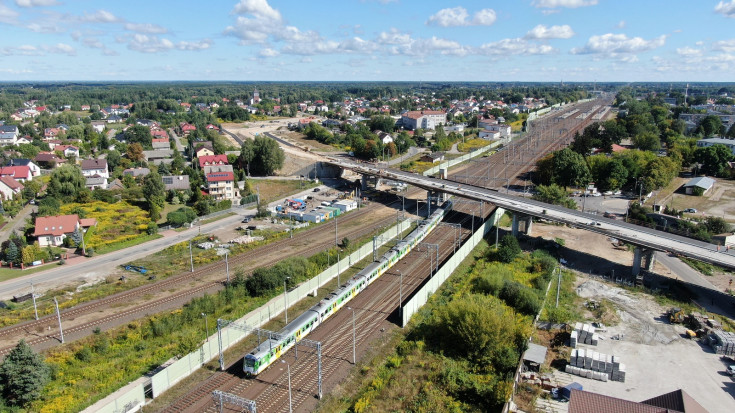 Tłuszcz, E75, Rail Baltica, prace budowlane, nowy wiadukt, nowa infrastruktura