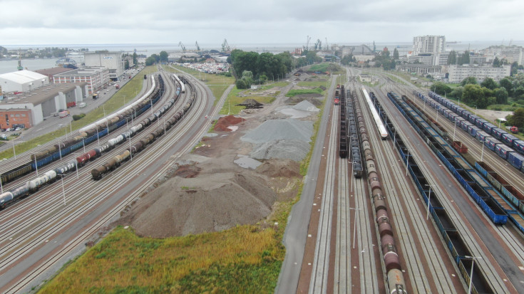 pociąg towarowy, przewóz towarów, Port Gdynia, nowa infrastruktura