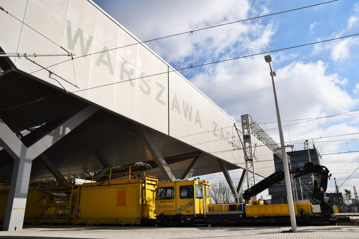 Warszawa Zachodnia, linia średnicowa, warszawska linia średnicowa, Budimex, WWK, nowy peron