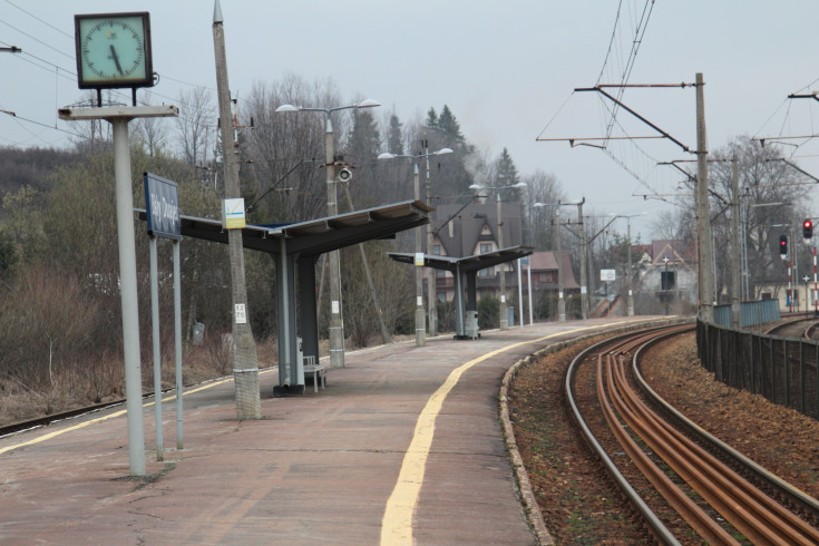 modernizacja, POIiŚ 2014-2020, małopolskie, Biały Dunajec, przystanek, kolejowa zakopianka