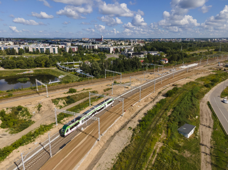 E75, Rail Baltica, Białystok, CEF, Białystok Zielone Wzgórza