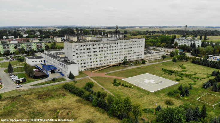 Grupa Kapitałowa PLK, koronawirus, COVID-19, Specjalistyczny Szpital Wojewódzki w Ciechanowie