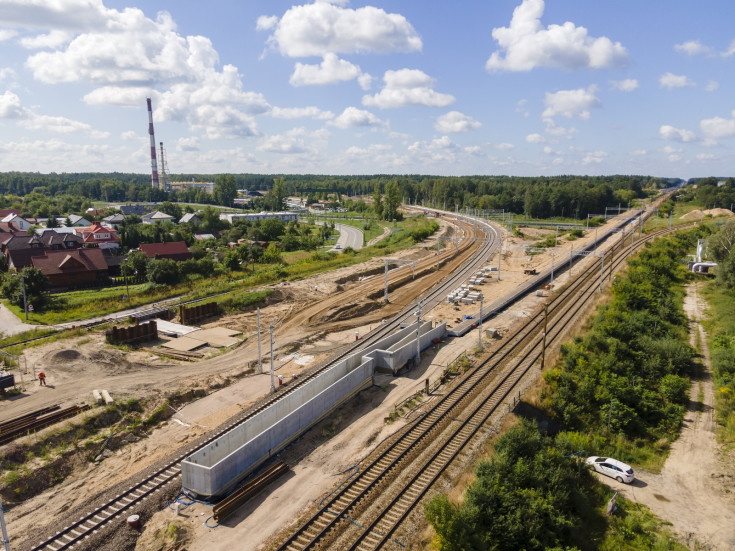 E75, nowy przystanek, prace budowlane, Białystok Zielone Wzgórza, nowa infrastruktura