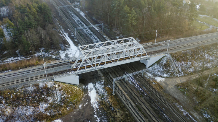 POIiŚ 2014-2020, Toszek Północ, Rudziniec Gliwicki, Paczyna, nowy wiadukt kolejowy