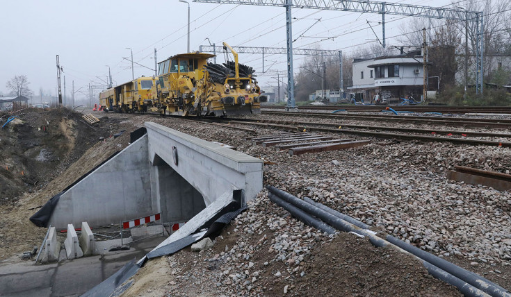 Kraków, CEF, E30, aglomeracja krakowska, wiadukt kolejowy, remont wiaduktu, Łokietka