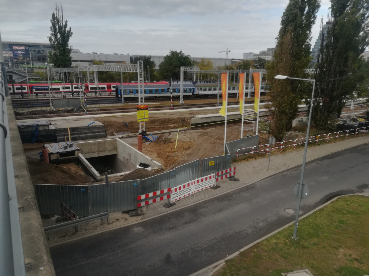 przejście podziemne, stacja, Poznań Główny, nowa infrastruktura, rozbudowa, prace