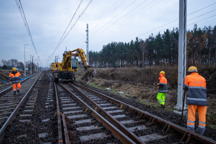 E59, Wronki, nowy rozjazd, most nad Wartą