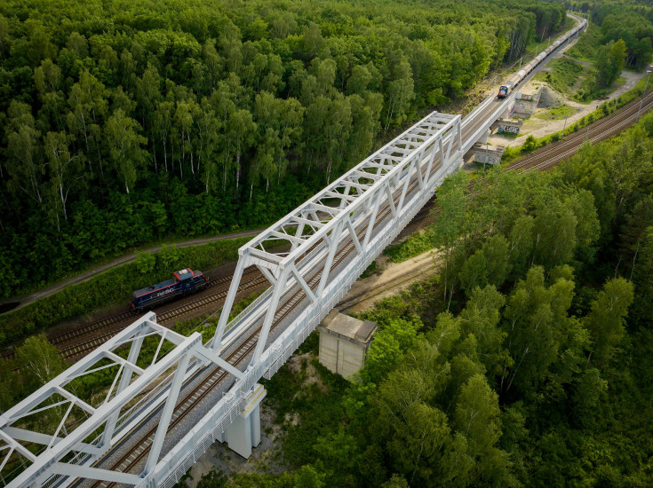 wiadukt, most, przewóz towarów, GOP, nowa infrastruktura