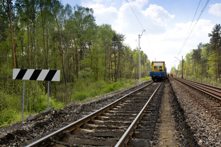 Trzebinia, Oświęcim, LK93, prace torowe, Gorzów Chrzanowski, Czechowice-Dziedzice