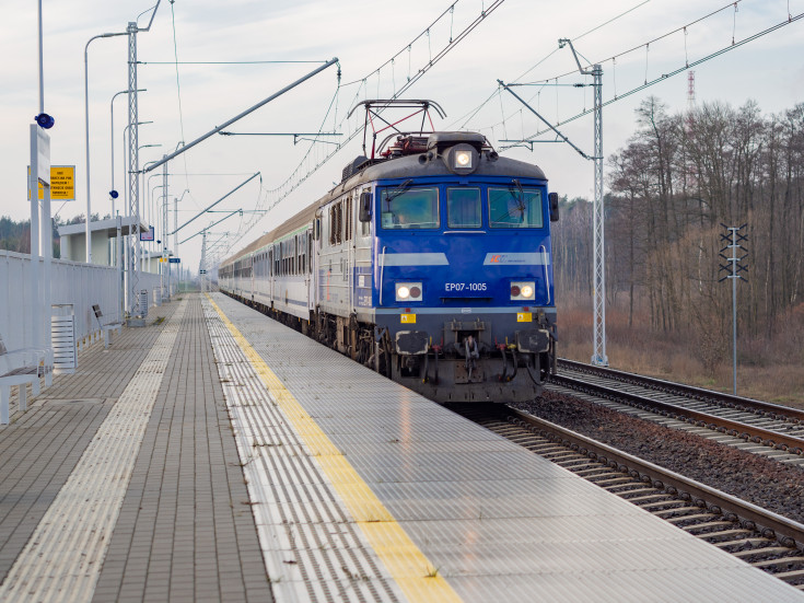 E75, Rail Baltica, CEF, Szulborze, przystanek