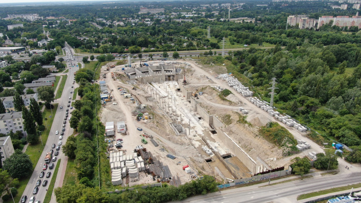 Łódź Żabieniec, Łódź Fabryczna, Łódź Kaliska, alomeracja łódzka, budowa tunelu