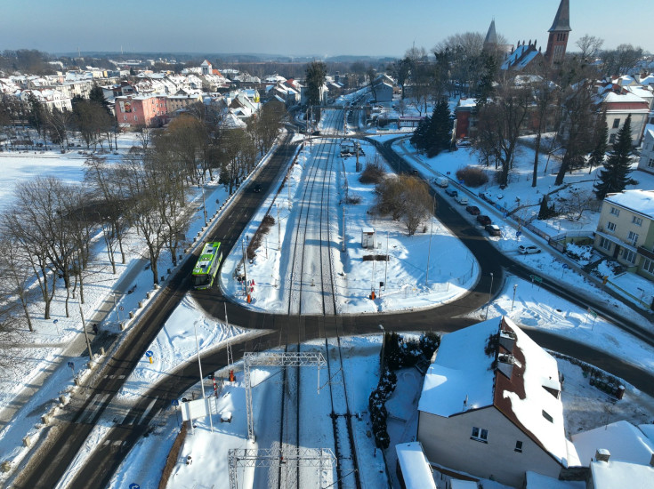 Warmia i Mazury, nowa infrastruktura, Ostórda, nowy przejazd kolejowo-drogowy