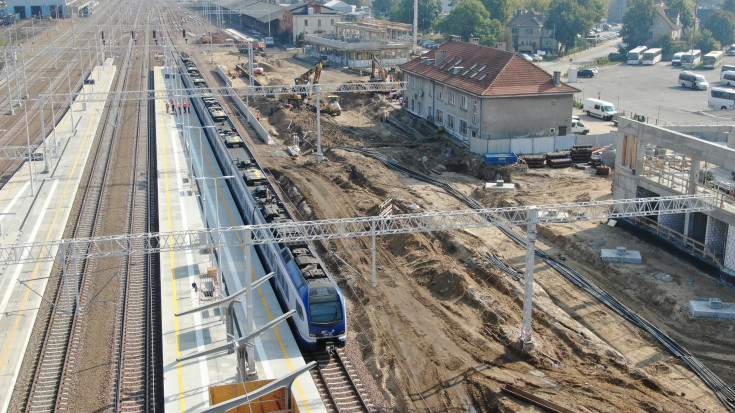 Olsztyn Główny, nowa infrastruktura, prace na stacji kolejowej