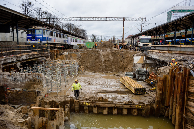 peron, Gdańsk, modernizacja, przejście podziemne, stacja, POIiŚ 2014-2020, Program Operacyjny Infrastruktura i Środowisko, Gdańsk Główny, inwestycja