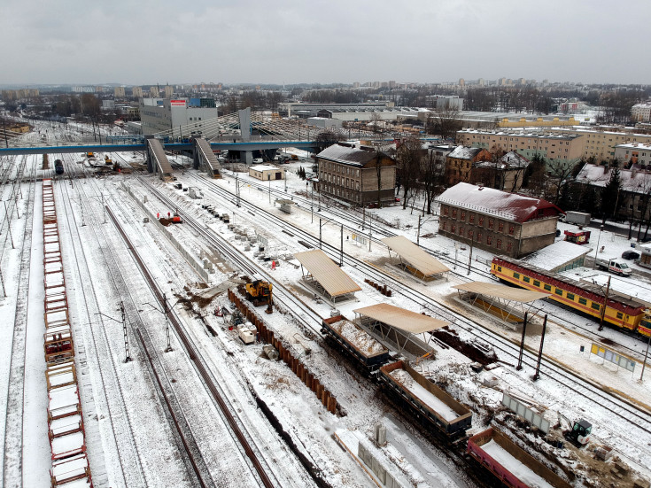 Kraków Płaszów, SDIP, nowe przejście podziemne, nowa wiata