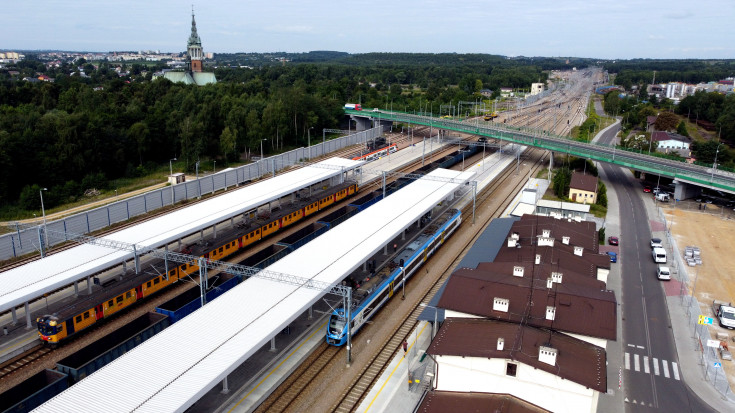 stacja, Trzebinia, E30, nowa infrastruktura