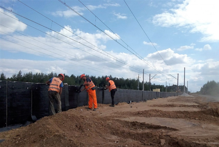 LK8, nowy przystanek, prace budowlane, nowa infrastruktura, program budowy 200 przystanków kolejowych, Dąbrówka Zabłotnia