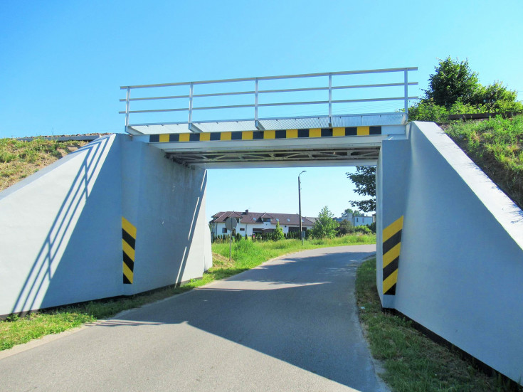 wiadukt kolejowy, nowa infrastruktura, Żalno