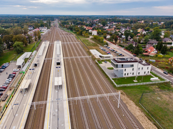 Sadowne, E75, Rail Baltica, CEF, Czyżew, Małkinia, modernizacja stacji