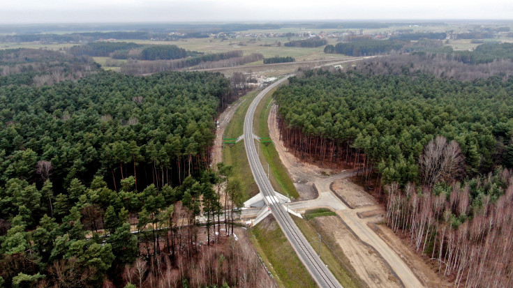 łącznica, Czarnca, Włoszczowa Północ, LK582, nowy tor