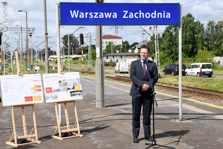 Warszawa Zachodnia, warszawski węzeł kolejowy, warszawska linia średnicowa, przebudowa peronu, Budimex