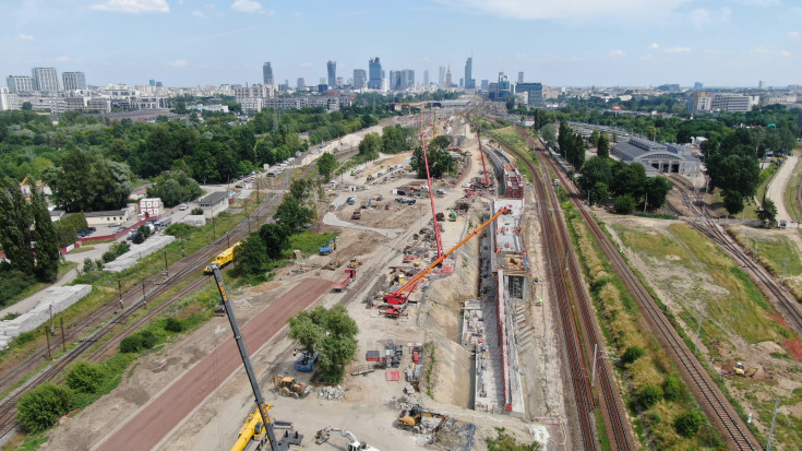 POIiŚ 2014-2020, Warszawa Zachodnia, linia średnicowa, warszawska linia średnicowa, Budimex, modernizacja stacji, WWK, nowy wiadukt kolejowy