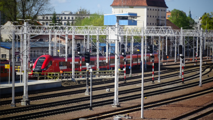 stacja, Olsztyn Główny, przebudowa peronu, Torpol