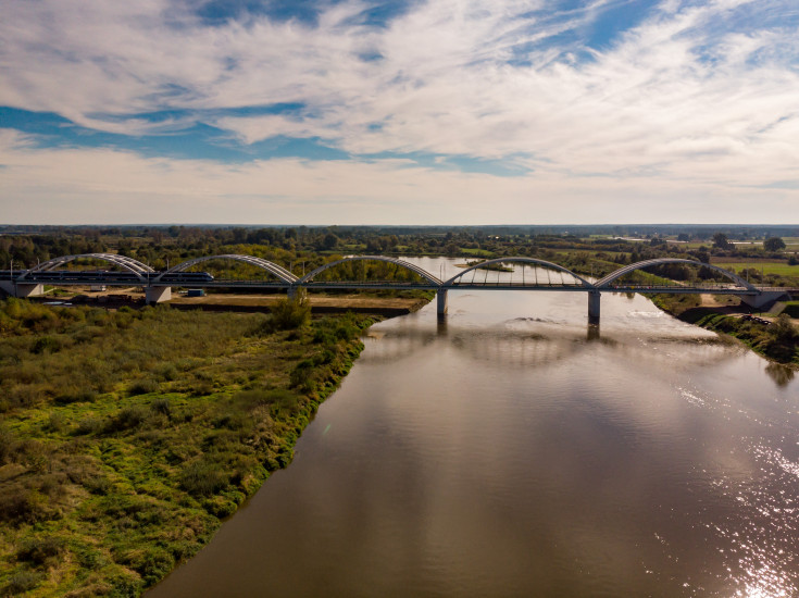 Sadowne, E75, Rail Baltica, CEF, Czyżew, most kolejowy, most na Bugu