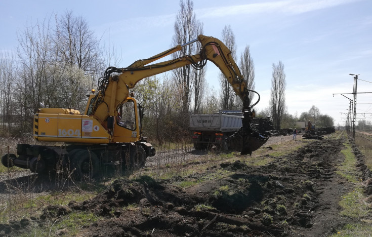 E20, Łódź Kaliska, nowa sieć trakcyjna, nowa infrastruktura pasażerska, nowy tor