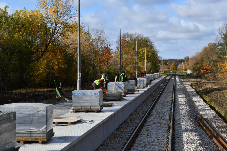 LK25, nowa infrastruktura, nowy peron, Skarżysko Milica