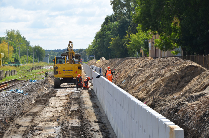 peron, stacja, LK25, prace budowlane, nowa infrastruktura, Końskie