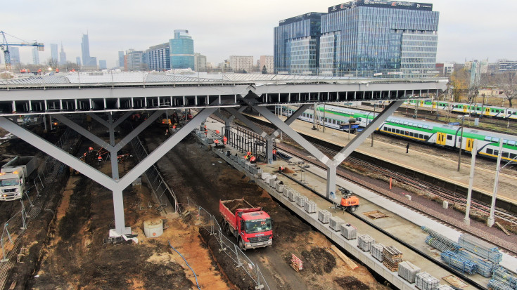 Warszawa Zachodnia, linia średnicowa, Budimex, modernizacja stacji, WWK