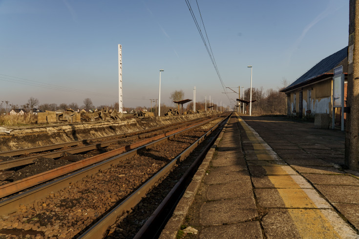 Trzebinia, Oświęcim, LK93, Czechowice-Dziedzice, przebudowany przystanek, Dankowice