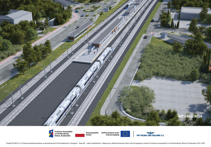 Warszawa, przejazd kolejowo-drogowy, nowy tunel, FEnIKS